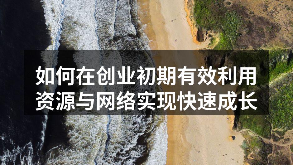 如何在创业初期有效利用资源与网络实现快速成长